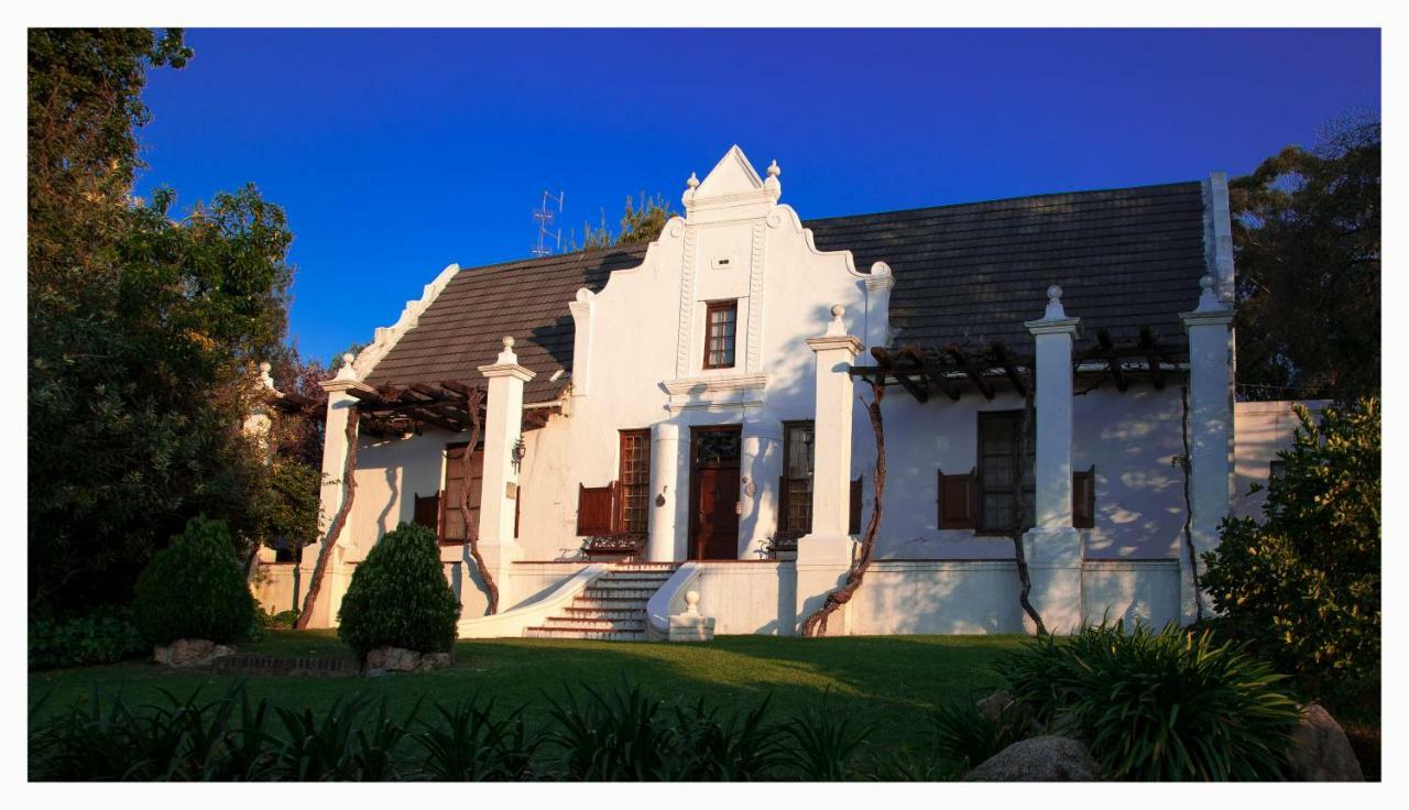 Ferienwohnung Mooiplaas Wine Estate Stellenbosch Exterior foto
